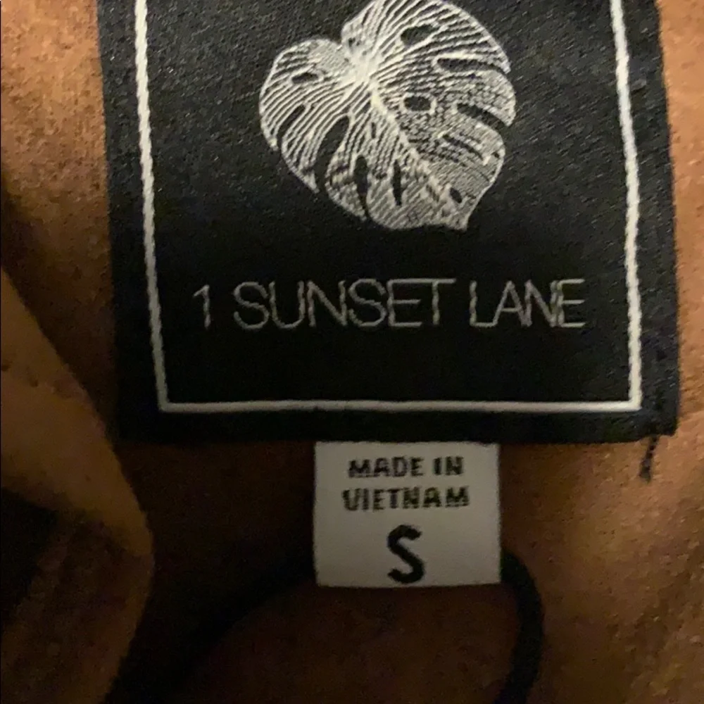 26 international sunset lane brown suede jacket size small - Picture 13 of 16